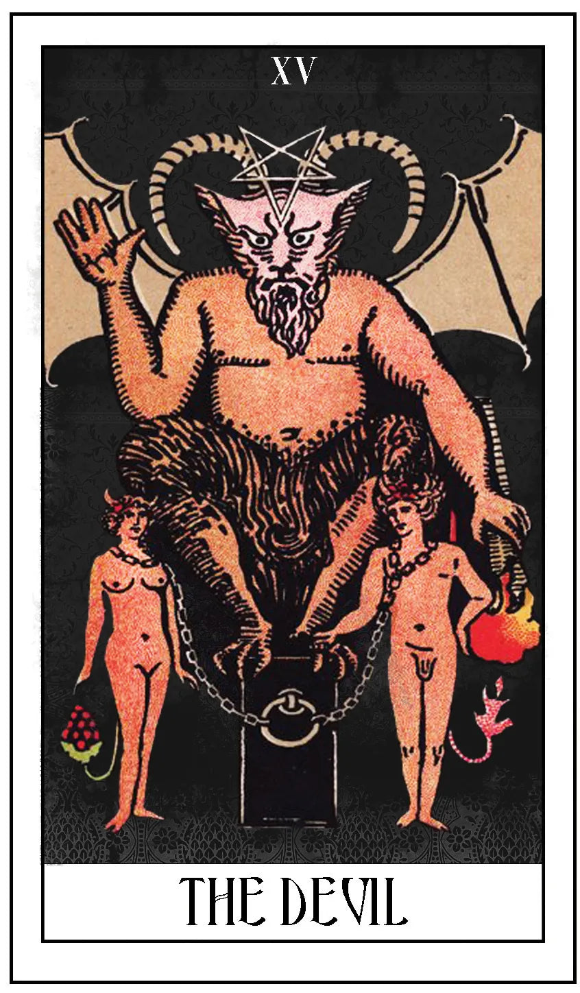 Unveiling the Enigma of The Devil in Tarot: Navigating Temptation and Liberation in Life, Love, and Career