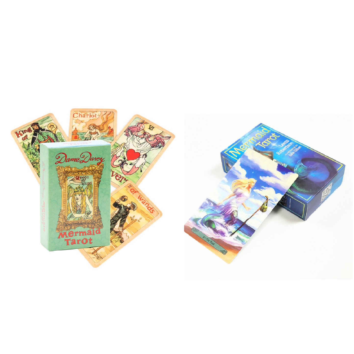 Mermaid Tarot Collection | Sea-inspired Tarot Decks | Oceanic Tarot Collection