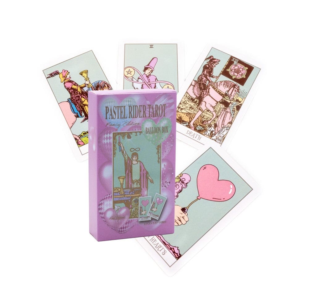 Pastel Rider Tarot | Rider Waite Tarot Deck | Beginner Friendly Tarot Cards with Meanings, Descriptions, and Keywords