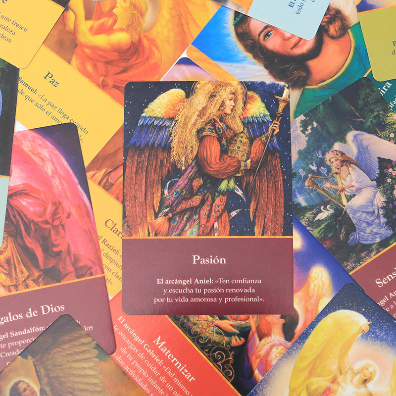 Cartas Adivinatorias De Los Arcángeles |Cartões Orcale Espanhóis| Estilos Artísticos Clássicos e Beleza Atemporal
