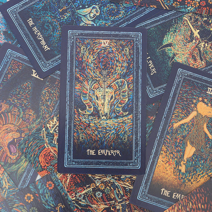 Prisma Visions Tarot | Tarot Card Art | Spirituality, Manifestation, Retro, Gift