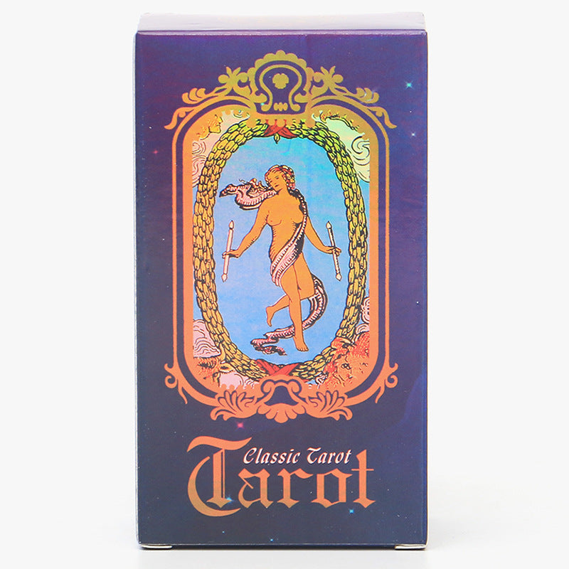 Holographic Spanish English Classic Tarot 