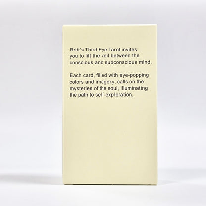 Tarô do Terceiro Olho de Britt | Inconsciente | Adivinhação da sorte, cartões de orientação de relacionamento, cartões de paixão e intimidade