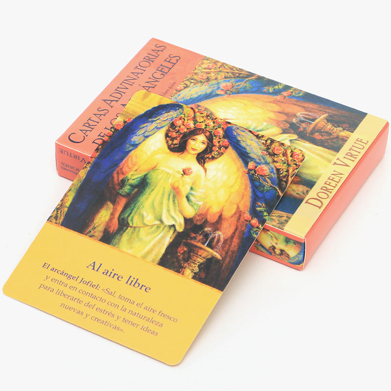 Cartas Adivinatorias De Los Arcángeles | Angel Oracle Cards | Classic Artistic Styles and Timeless Beauty